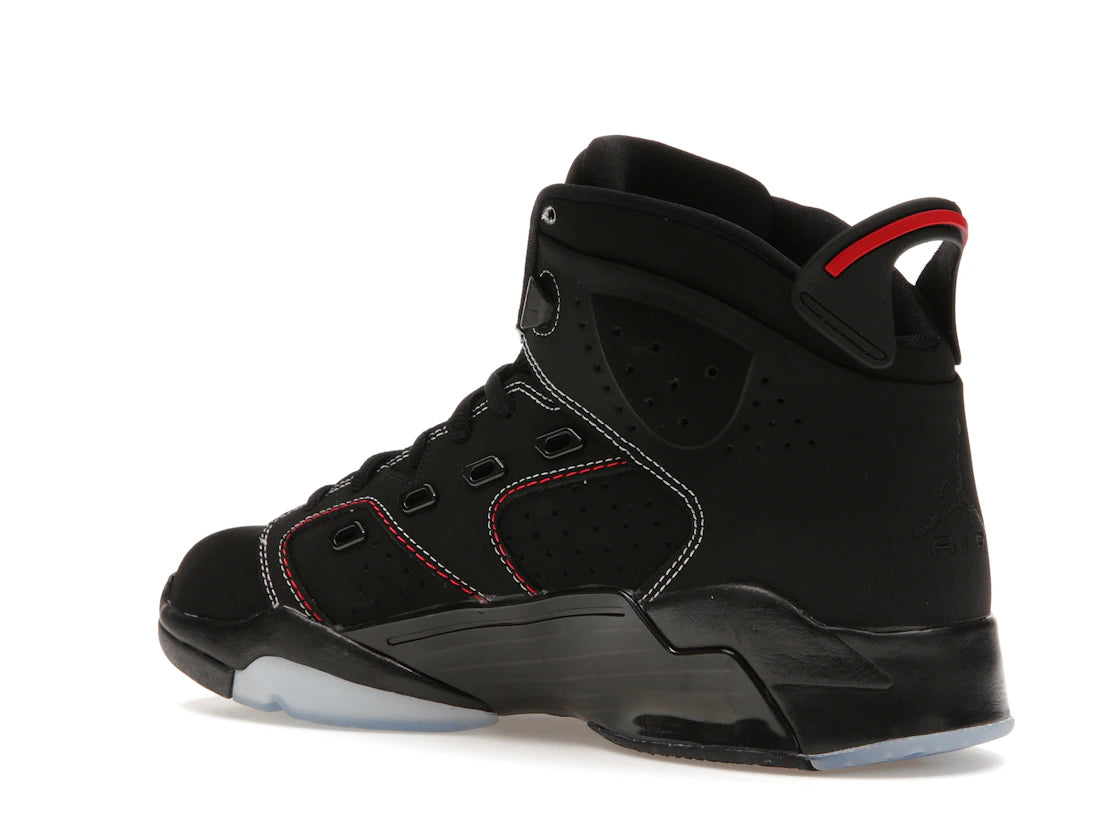 Jordan 6-17-23 Schwarz Weiß Rot Kontrastnähte - vue secondaire B