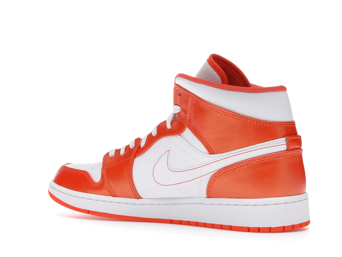 Jordan 1 Mid Metallic Orange - vue secondaire B