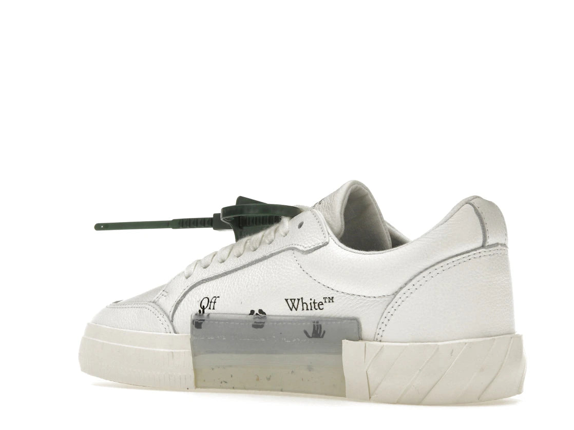 OFF-WHITE Vulc Low Leather White White SS22 - vue secondaire B
