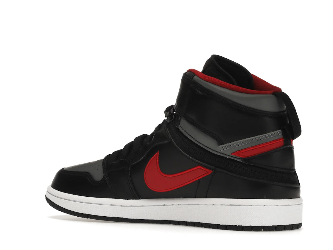 Jordan 1 High FlyEase Black Gym Red Smoke Grey - vue secondaire B