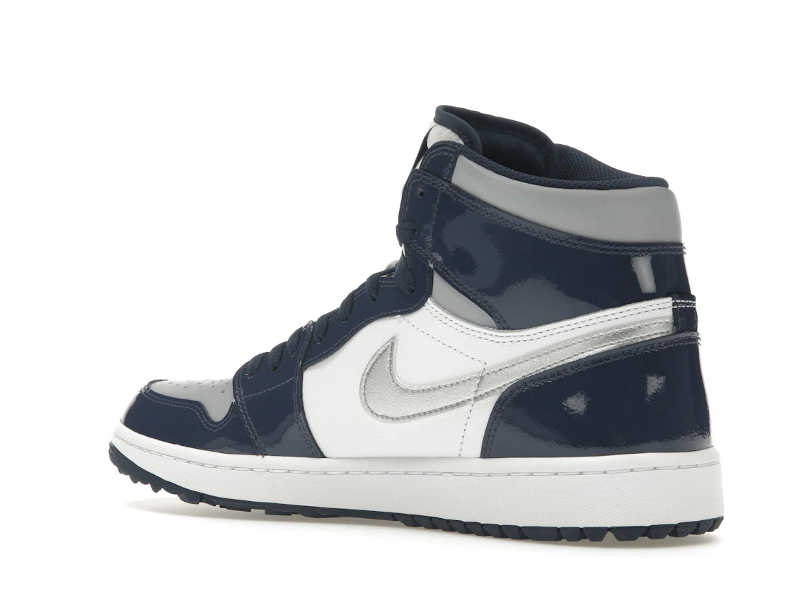 Jordan 1 Retro High Golf Patent Midnight Navy - vue secondaire B