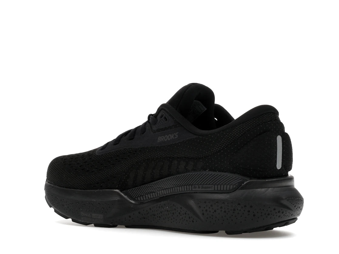 Brooks Adrenaline GTS 24 Black Black Ebony (Women's) - vue secondaire B