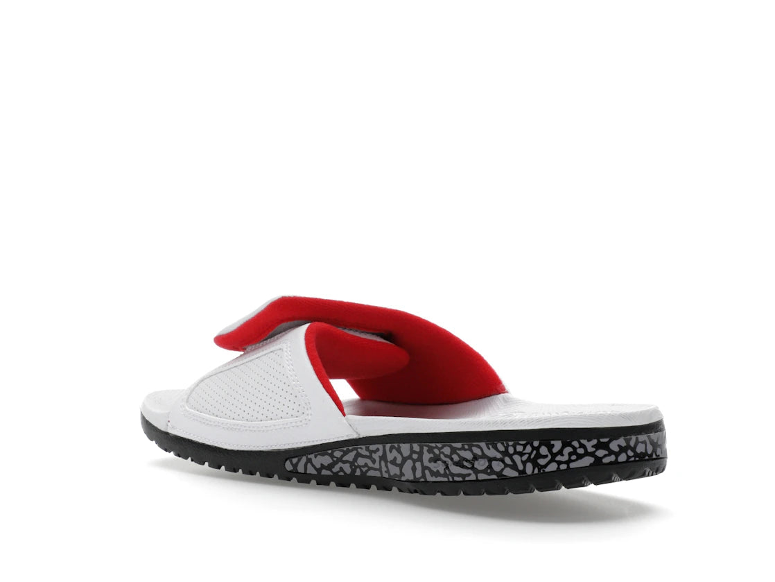 Jordan Hydro III Retro White University Red Cement - vue secondaire B