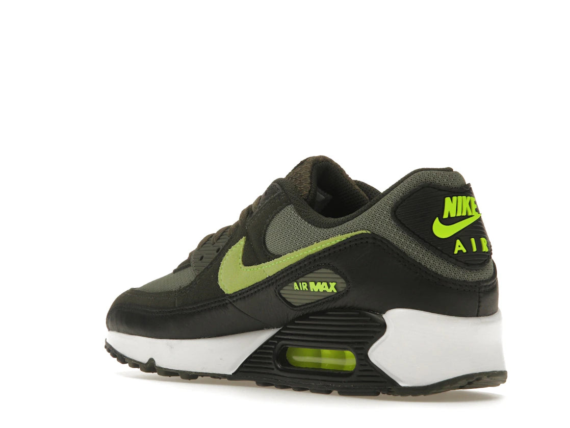 Nike Air Max 90 Medium Olive Sequoia - vue secondaire B