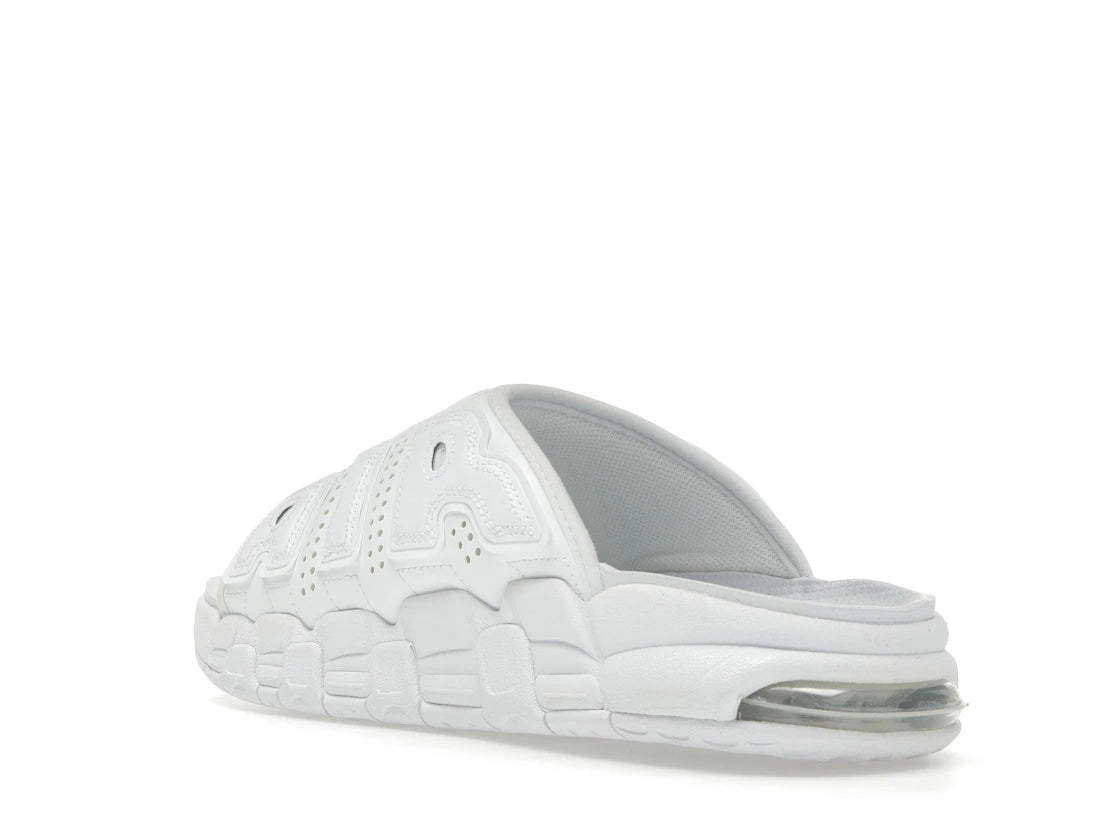 Nike Air More Uptempo Slide Triple White - vue secondaire B