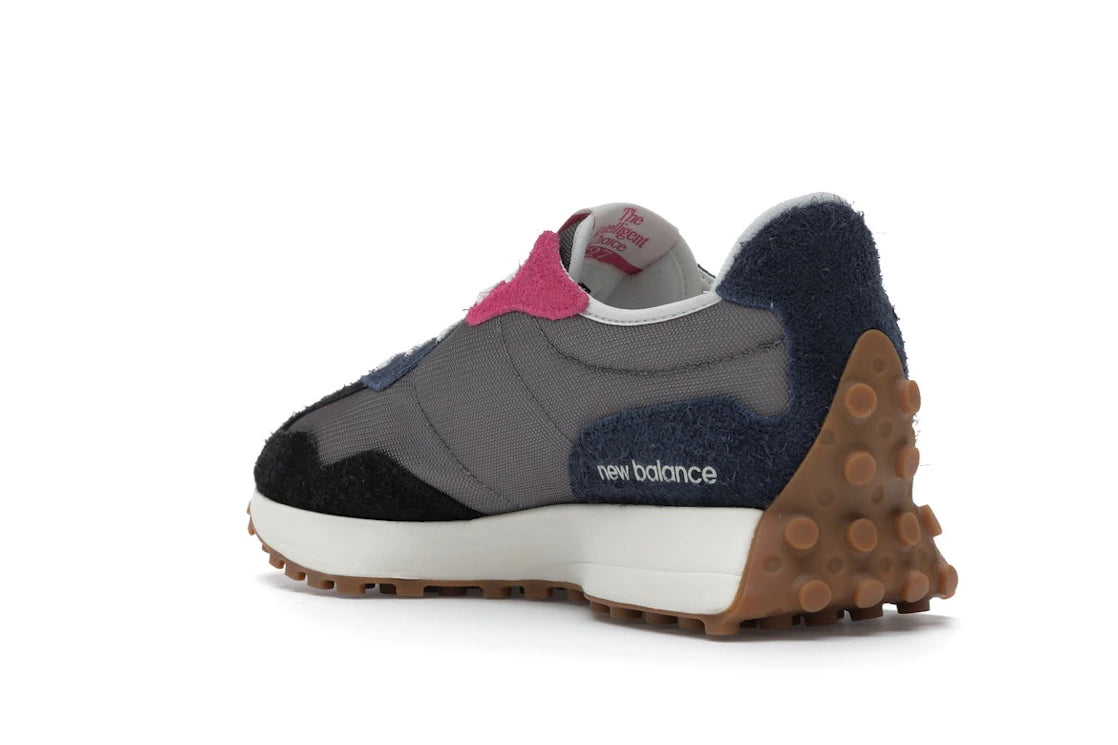 New Balance 327 Grey Navy Black - vue secondaire B