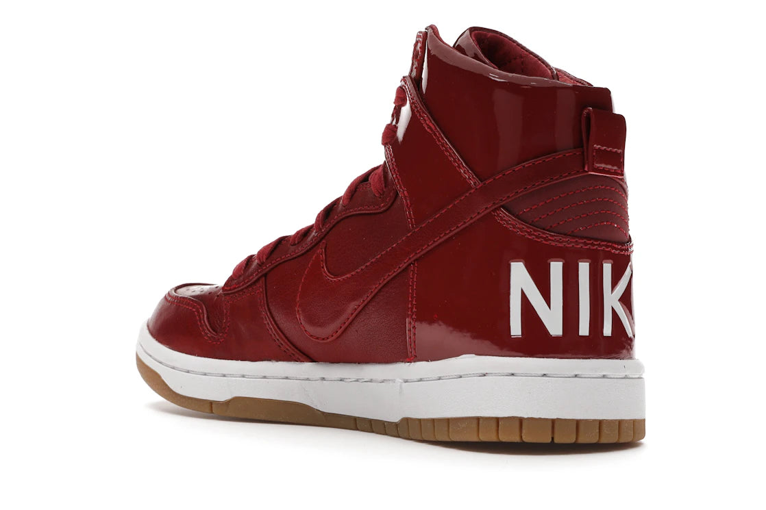 Nike Dunk High Lux Gym Red - vue secondaire B