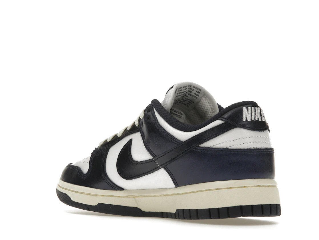Nike Dunk Low PRM Vintage Navy (Women's) - vue secondaire B