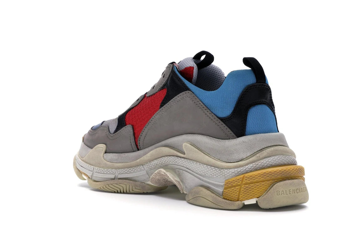 Balenciaga Triple S Grey Red Blue (2018 Reissue) - vue secondaire B