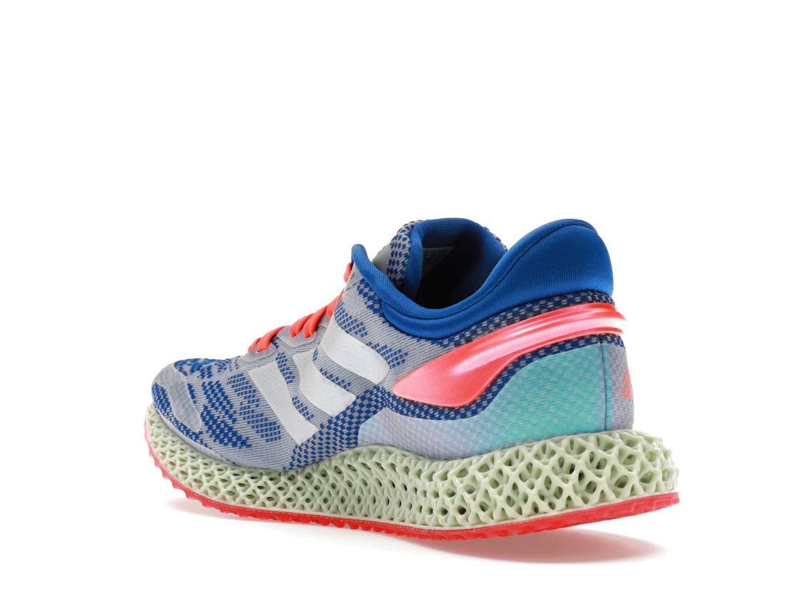adidas 4D Run 1.0 Glory Blue Solar Red - vue secondaire B