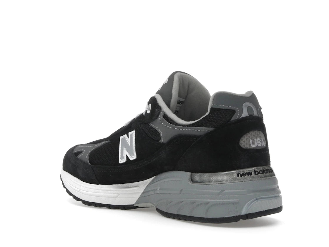 New Balance 993 MiUSA Black Grey (Women's) - vue secondaire B