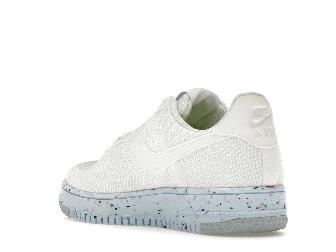 Nike Air Force 1 Low Crater Flyknit White Ice Blue (Women's) - vue secondaire B