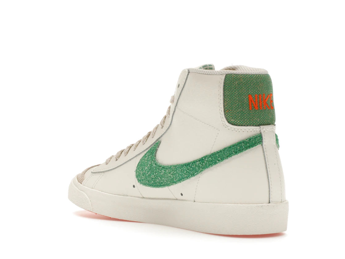 Nike Blazer Mid 77 Vintage Sail Stadium Green - vue secondaire B