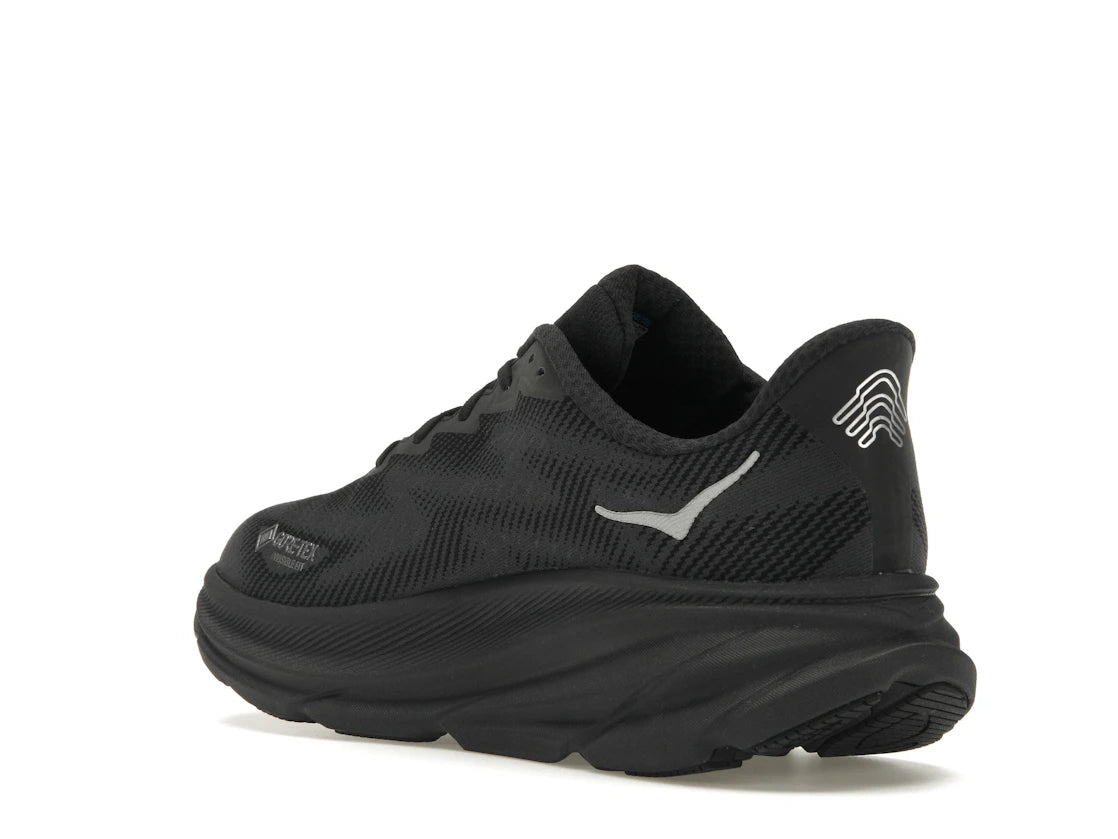Hoka One One Clifton 9 Gore-Tex Black Black (Women's) - vue secondaire B