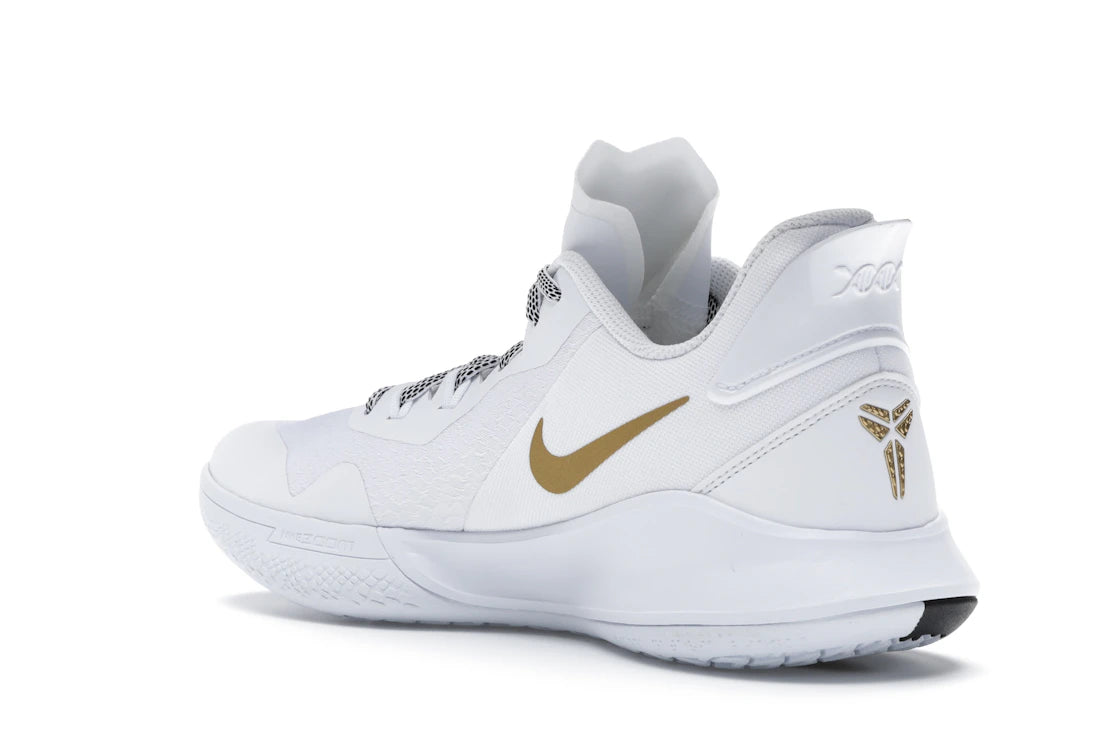 Nike Mamba Fury White Metallic Gold - vue secondaire B