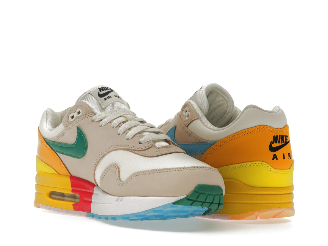 Nike Air Max 1 Khaki Multi-Color (Women's) - vue secondaire B