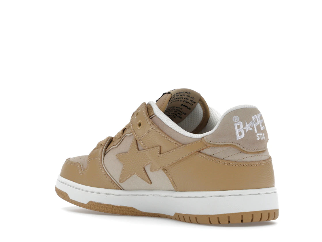 A Bathing Ape Sk8 Sta #4 Beige - vue secondaire B