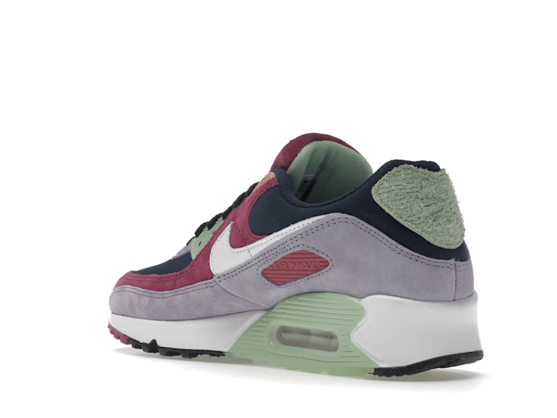 Nike Air Max 90 NRG Light Bordeaux Armory Navy - vue secondaire B