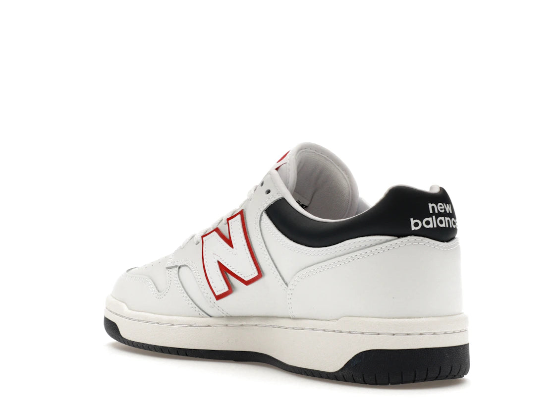 New Balance BB480 White Navy Red - vue secondaire B