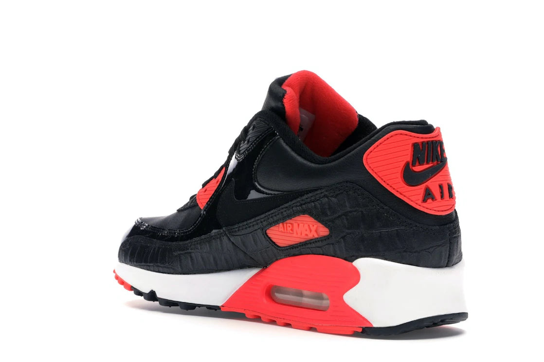 Nike Air Max 90 Black Croc Infrared - vue secondaire B