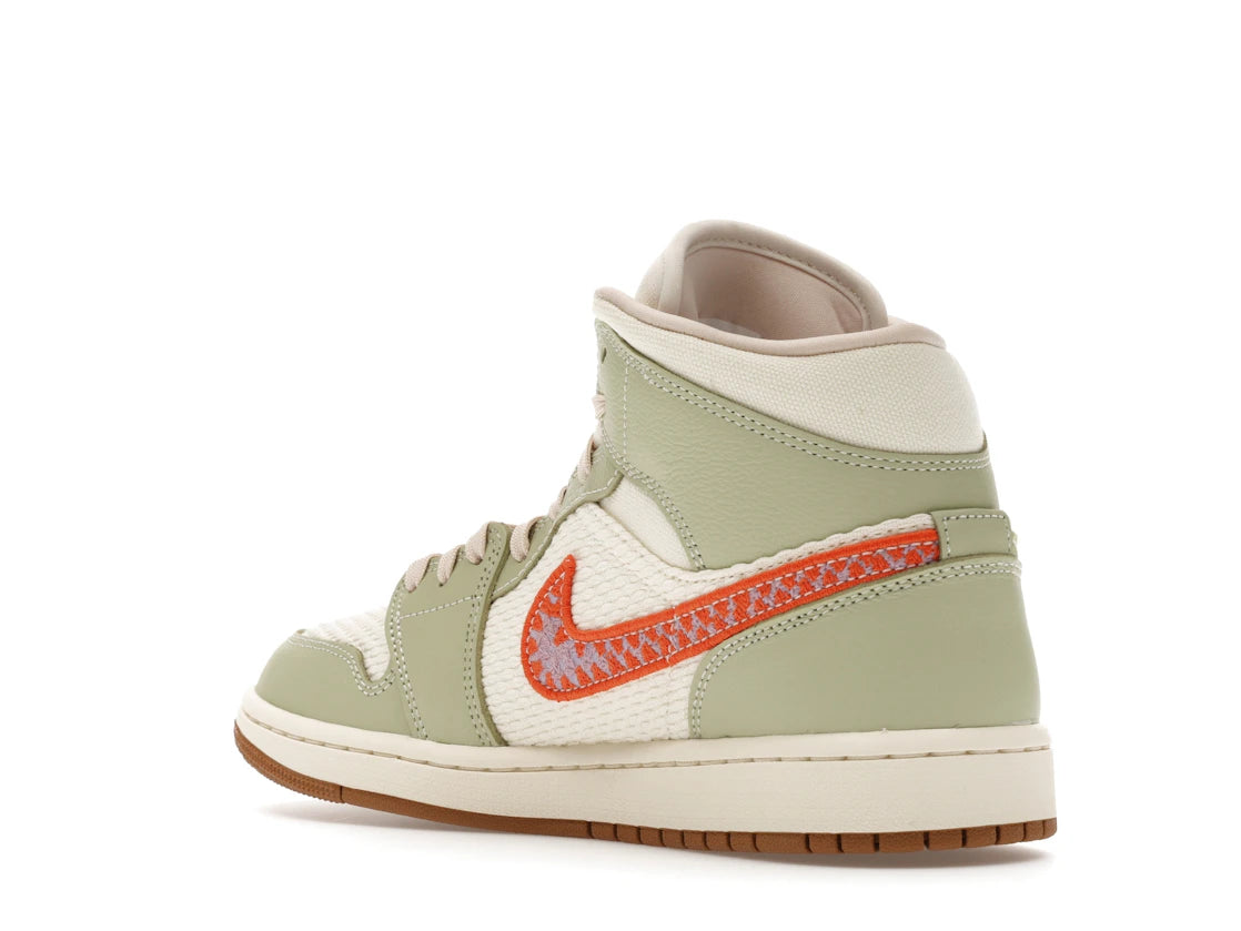 Jordan 1 Mid SE Olive Aura (Women's) - vue secondaire B