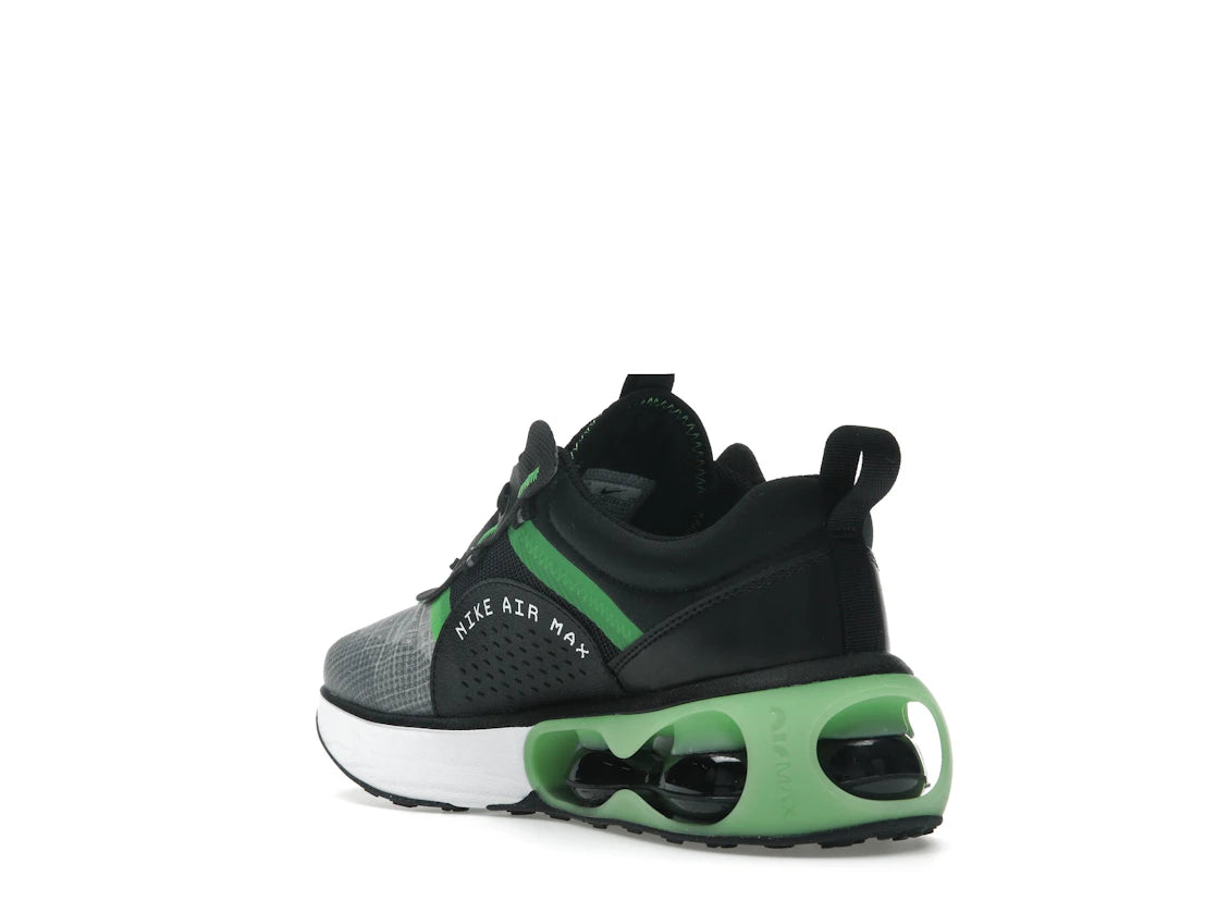 Nike Air Max 2021 Black Chrome Green Strike (GS) - vue secondaire B