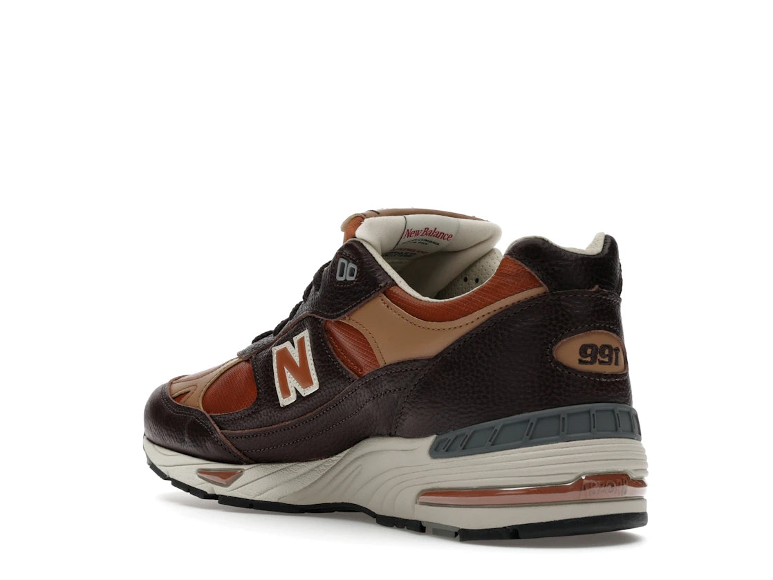 New Balance 991 MiUK Chocolate Plum - vue secondaire B