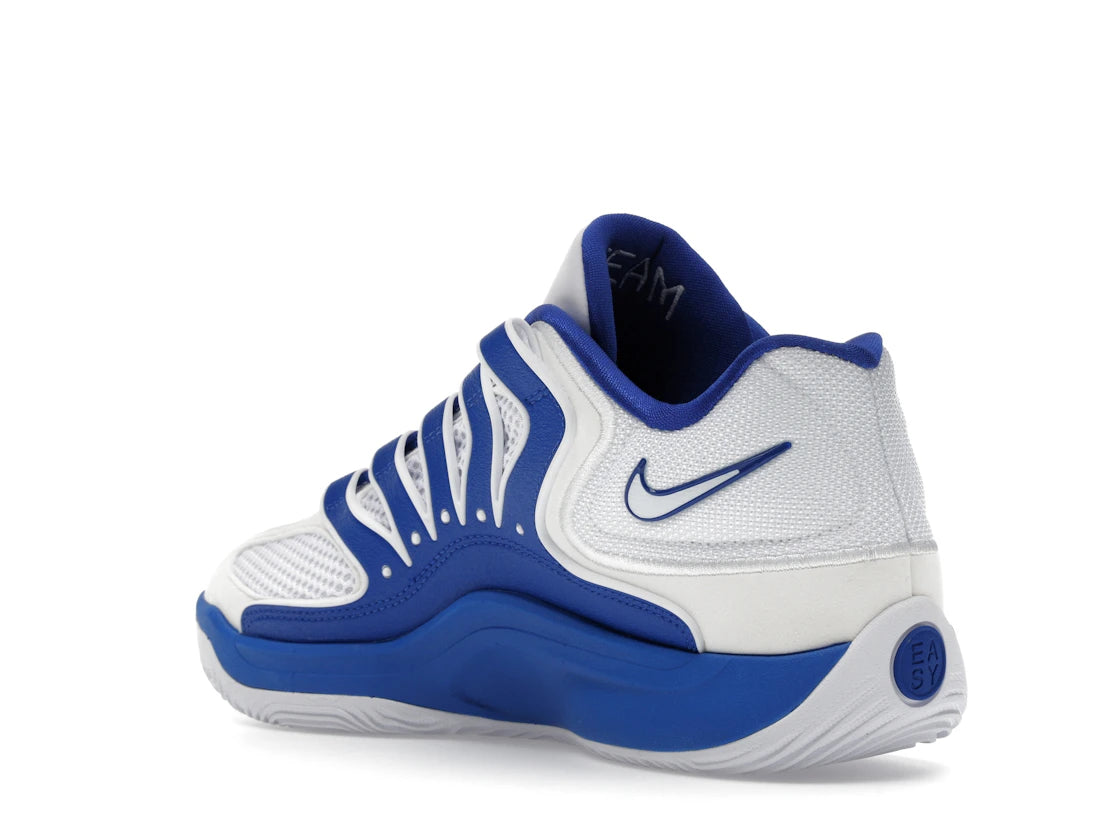 Nike KD 18 TB White Game Royal - vue secondaire B