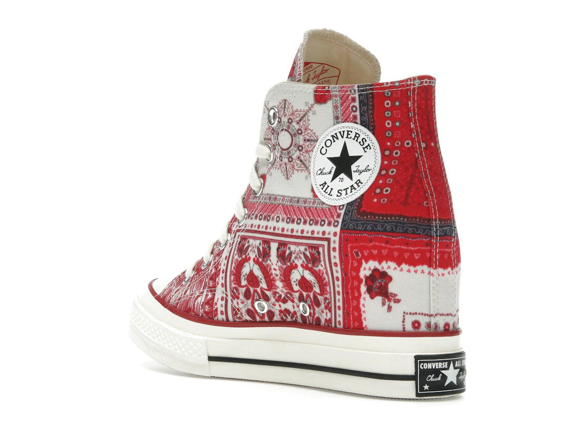 Converse Chuck 70 Internal Wedge Hi Isabel Marant Vanilla Ice Red (Women's) - vue secondaire B