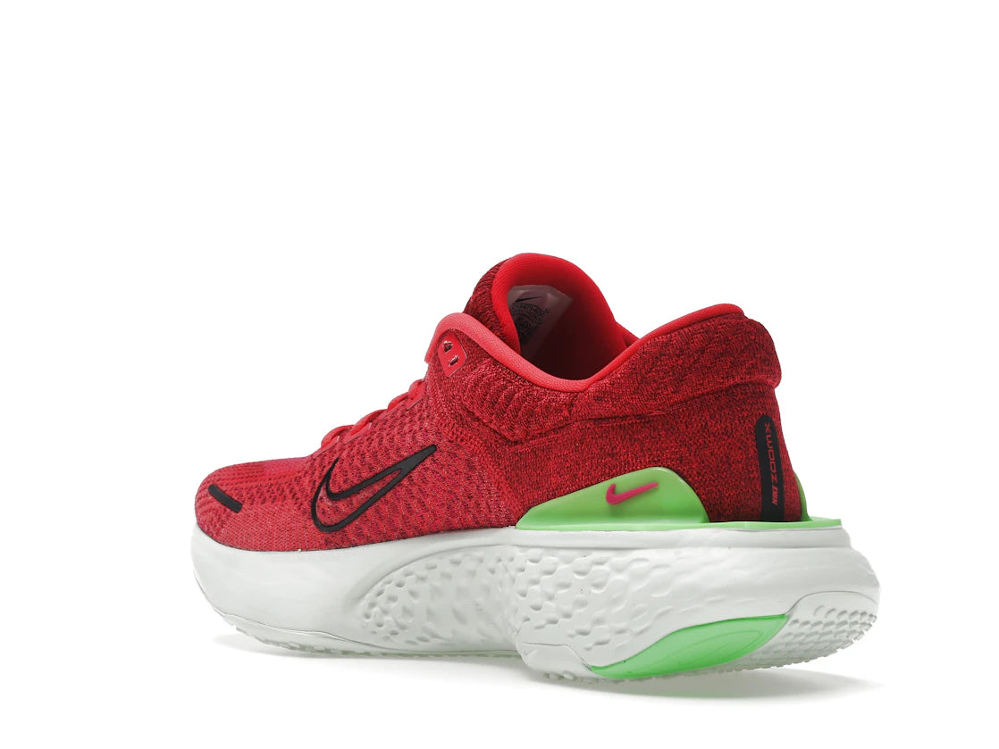 Nike ZoomX Invincible Run Flyknit 2 Siren Red Green Strike - vue secondaire B