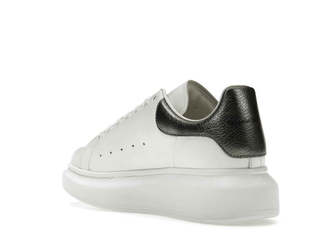 Alexander McQueen Oversized White Metallic - vue secondaire B