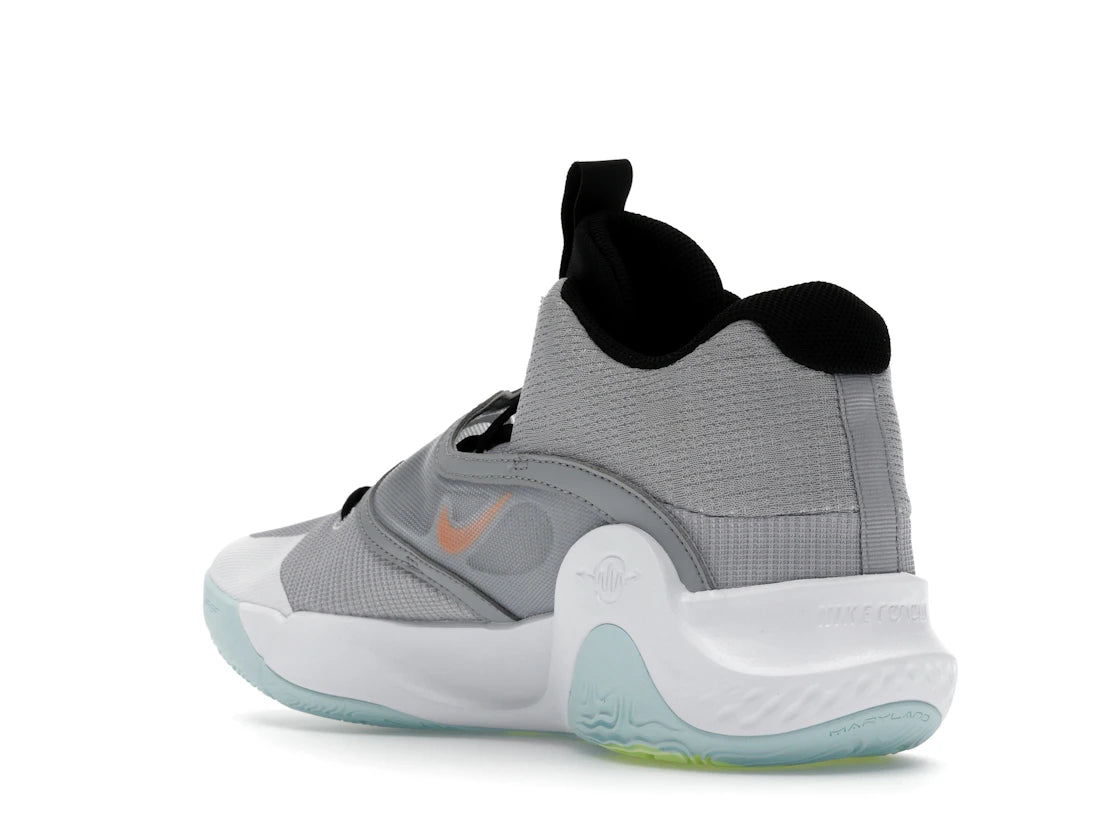 Nike KD Trey 5 X Wolf Grey Volt Crimson - vue secondaire B