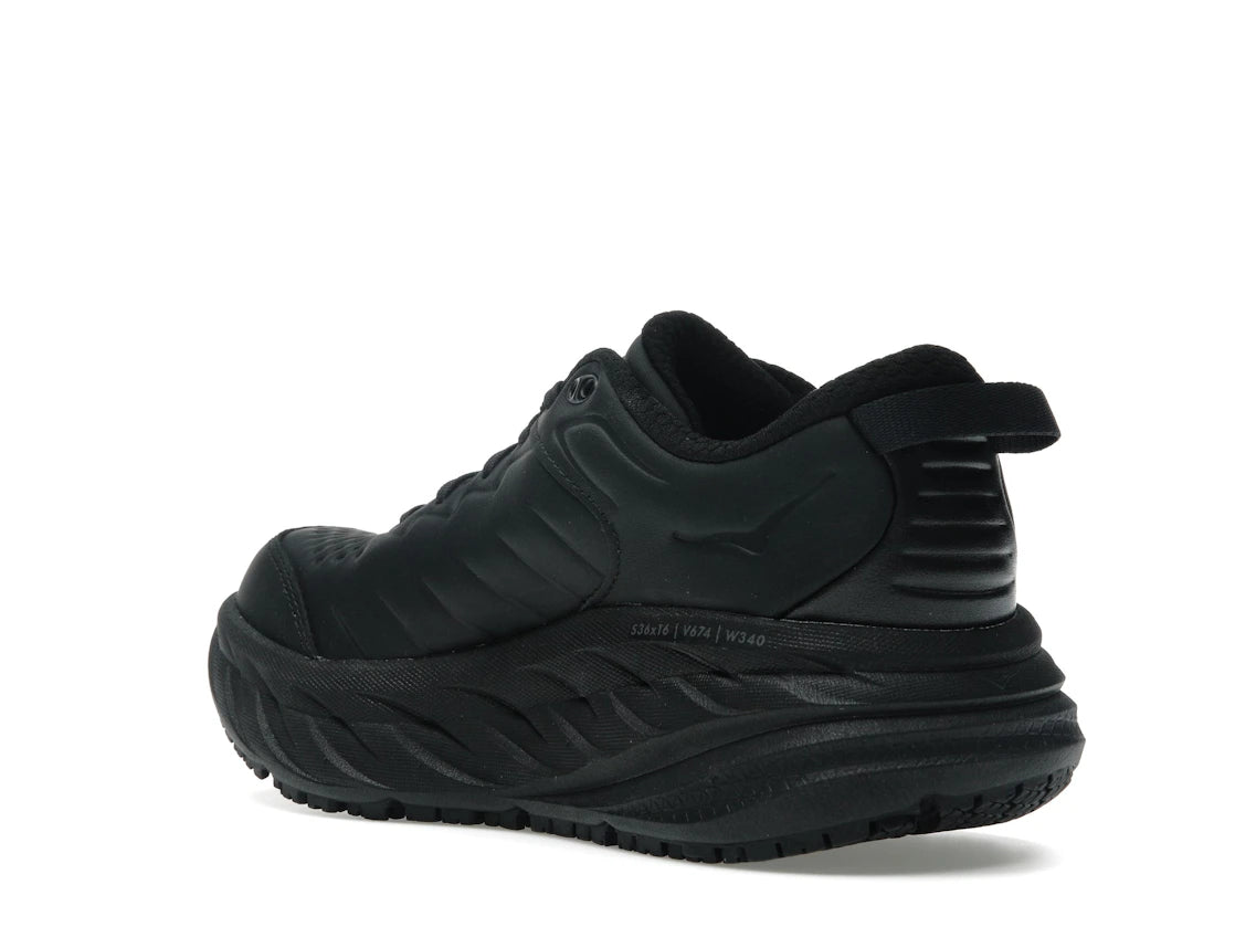 Hoka One One Bondi SR Black (Women's) - vue secondaire B