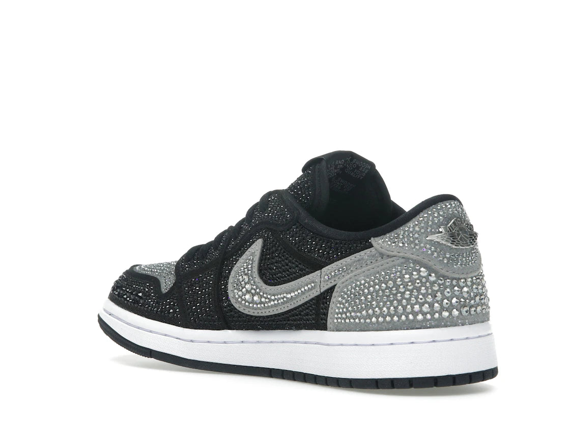 Jordan 1 Retro Low OG Swarovski Stealth (Damen) - vue secondaire B