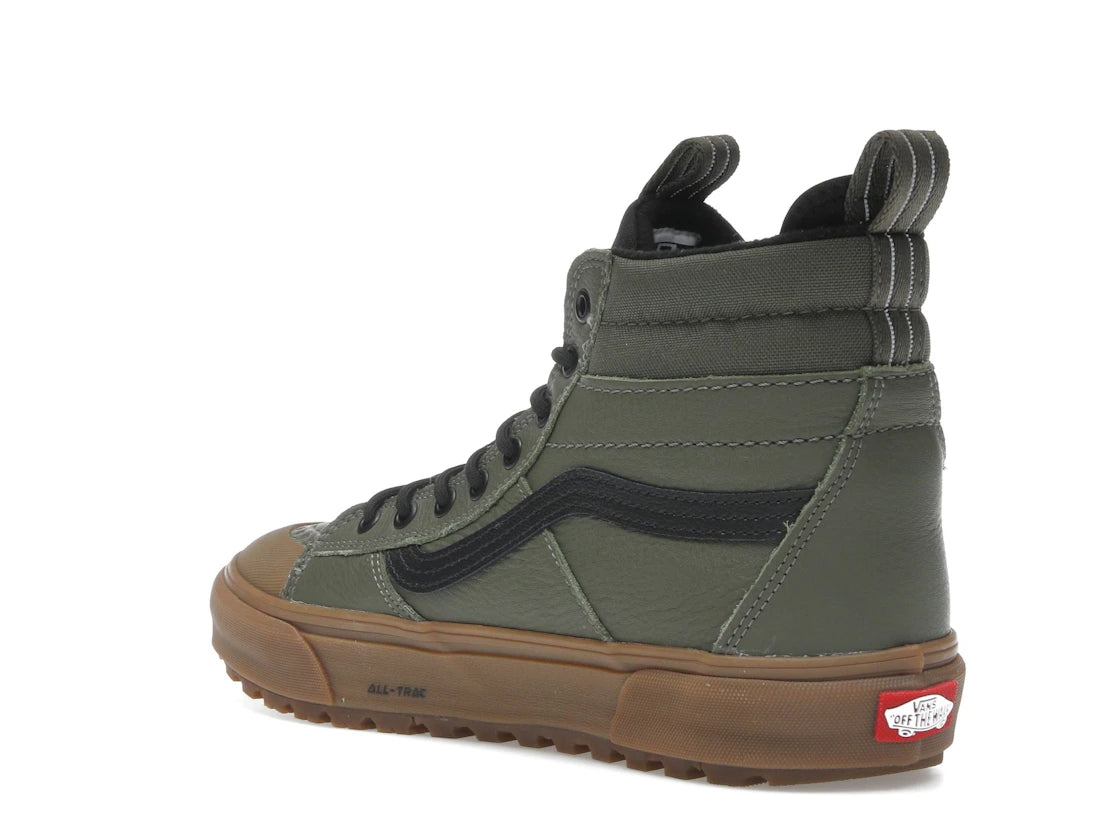 Vans Sk8-Hi Waterproof MTE Grape Leaf Green Gum - vue secondaire B