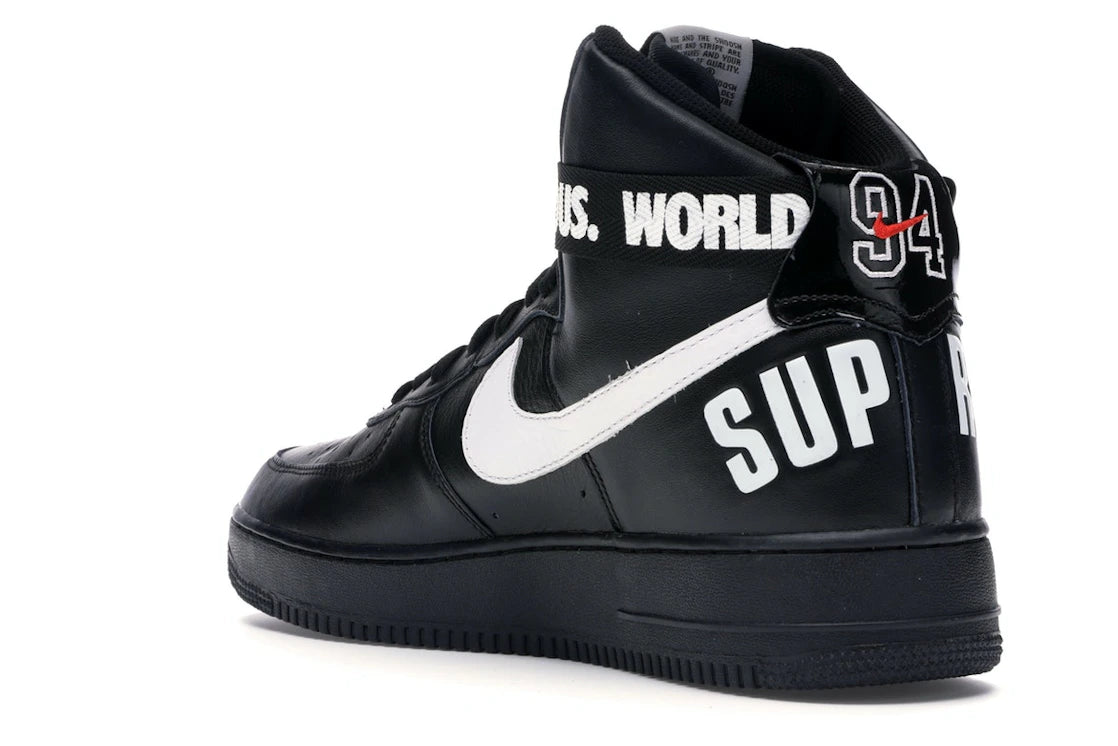 Nike Air Force 1 High Supreme World Famous Black - vue secondaire B