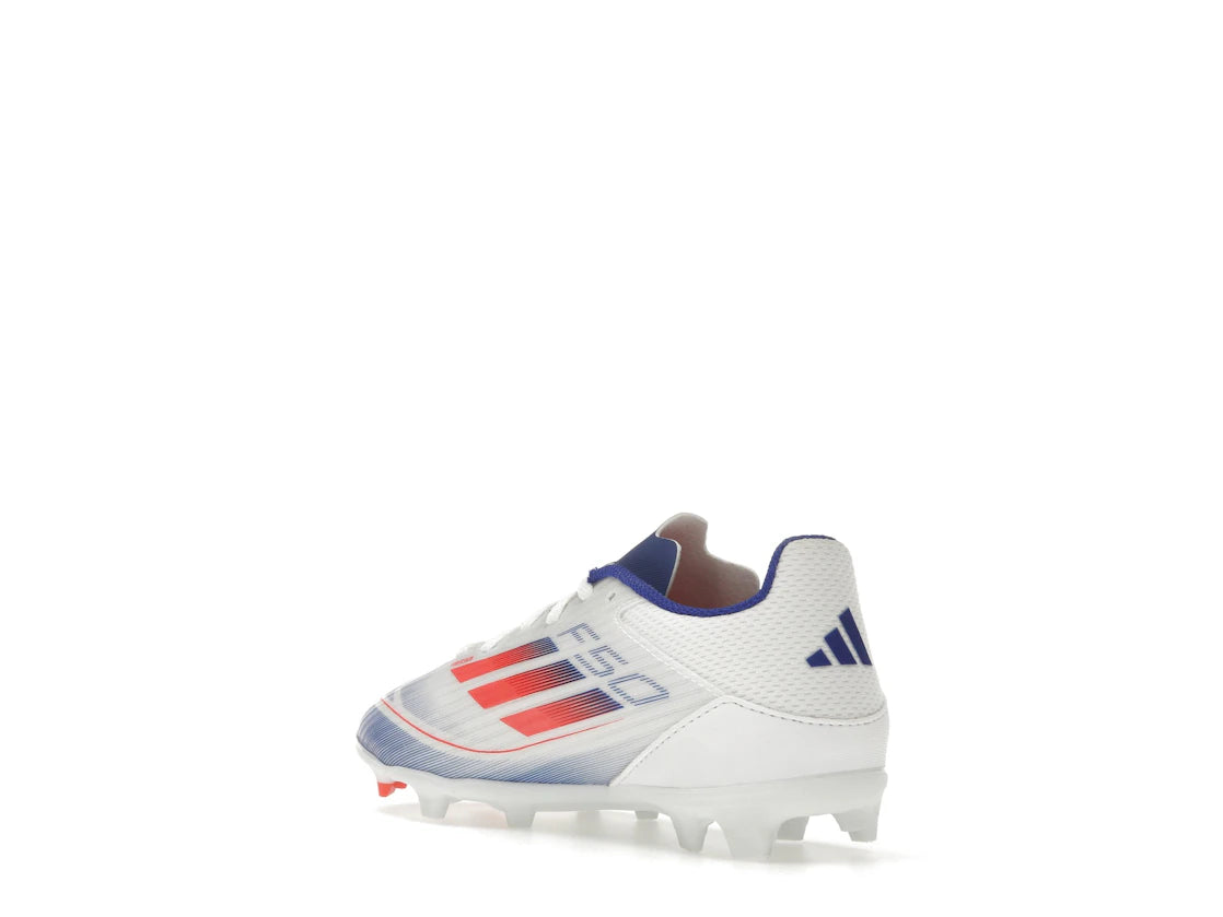 adidas F50 League Multi-Ground Cloud White Solar Red Lucid Blue (GS) - vue secondaire B