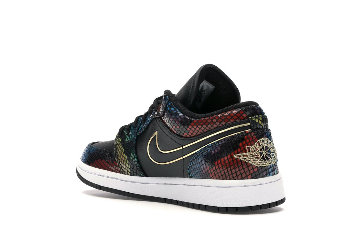 Jordan 1 Low Multicolor Snakeskin (2020) (Women's) - vue secondaire B