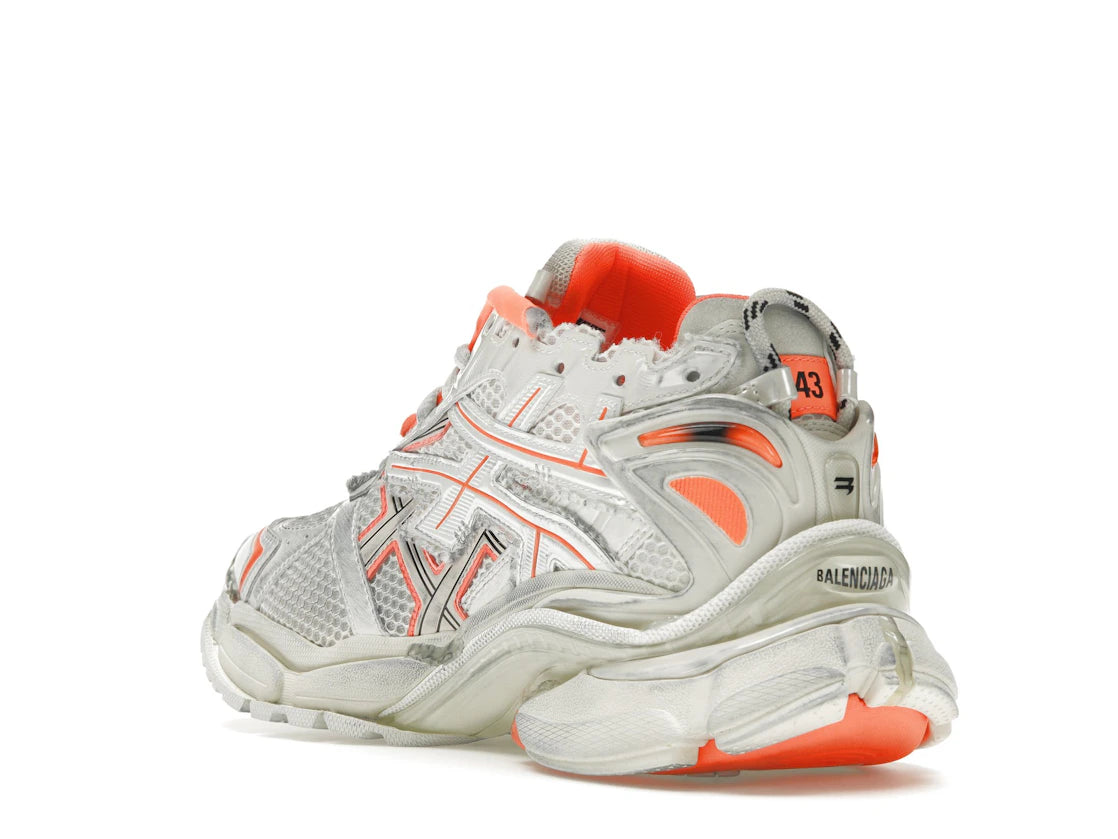 Balenciaga Runner Trainer Fluo Orange - vue secondaire B
