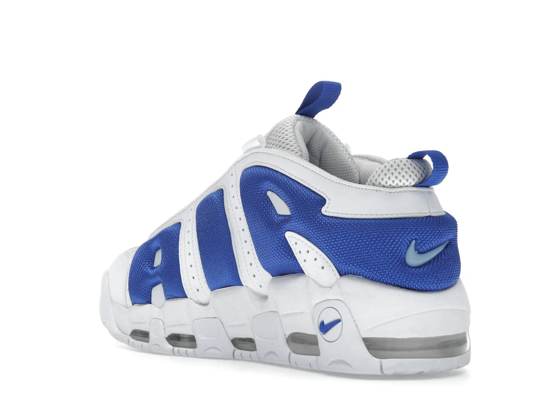 Nike Air More Uptempo Low White Hyper Royal - vue secondaire B