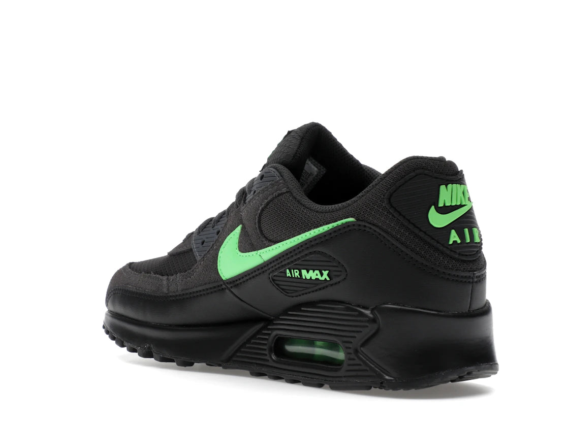 Nike Air Max 90 Black Green Strike - vue secondaire B