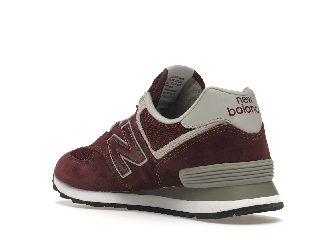 New Balance 574 Burgundy - vue secondaire B