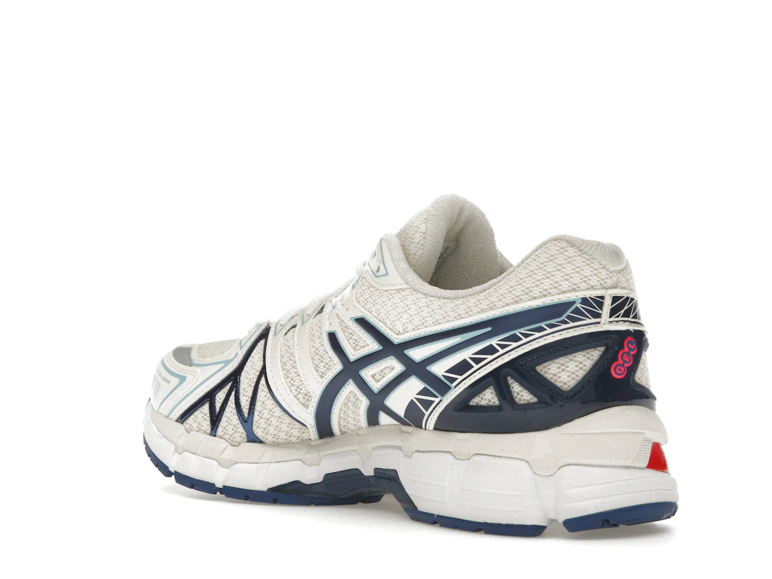 ASICS Gel-Kayano 20 Creme Blau Rot - vue secondaire B