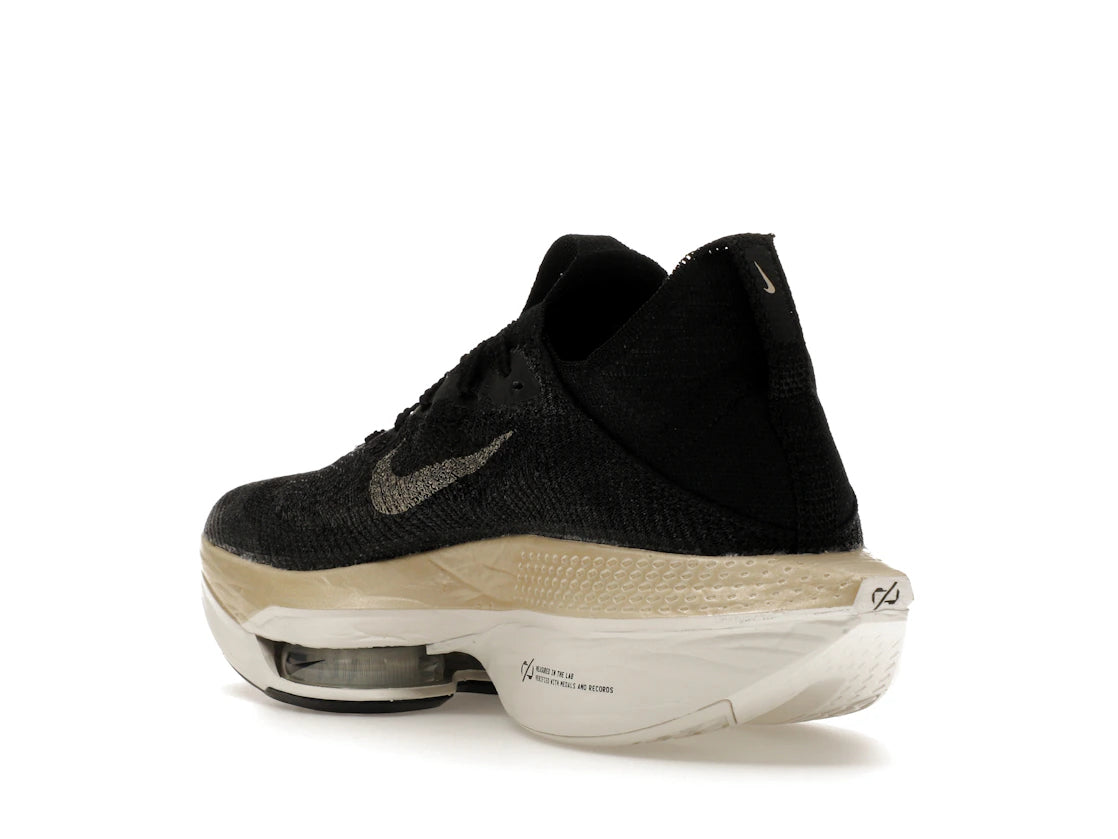 Nike Air Zoom Alphafly Next% 2 Black Metallic Gold Grain - vue secondaire B