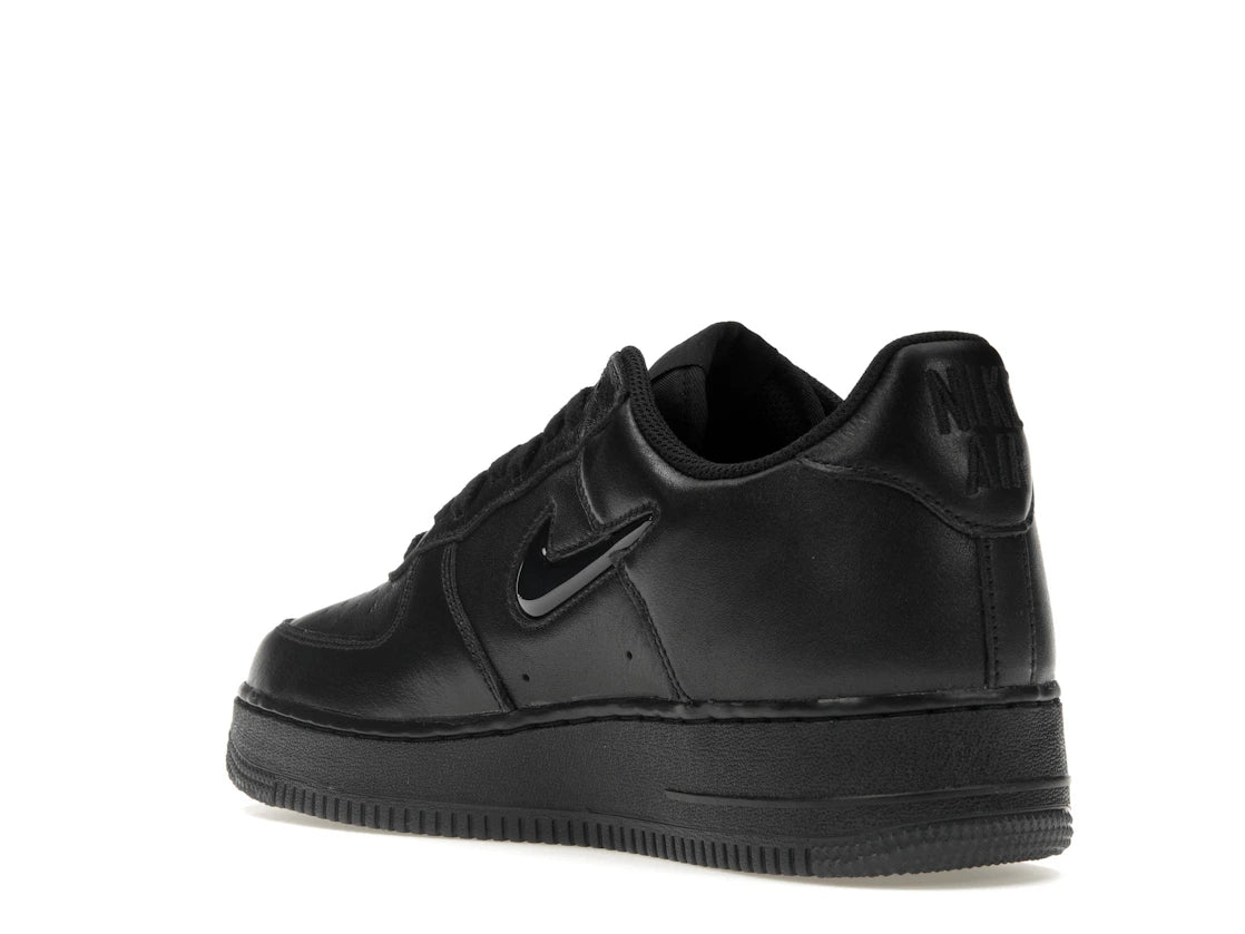 Nike Air Force 1 Low Retro Color of the Month Jewel Triple Black - vue secondaire B