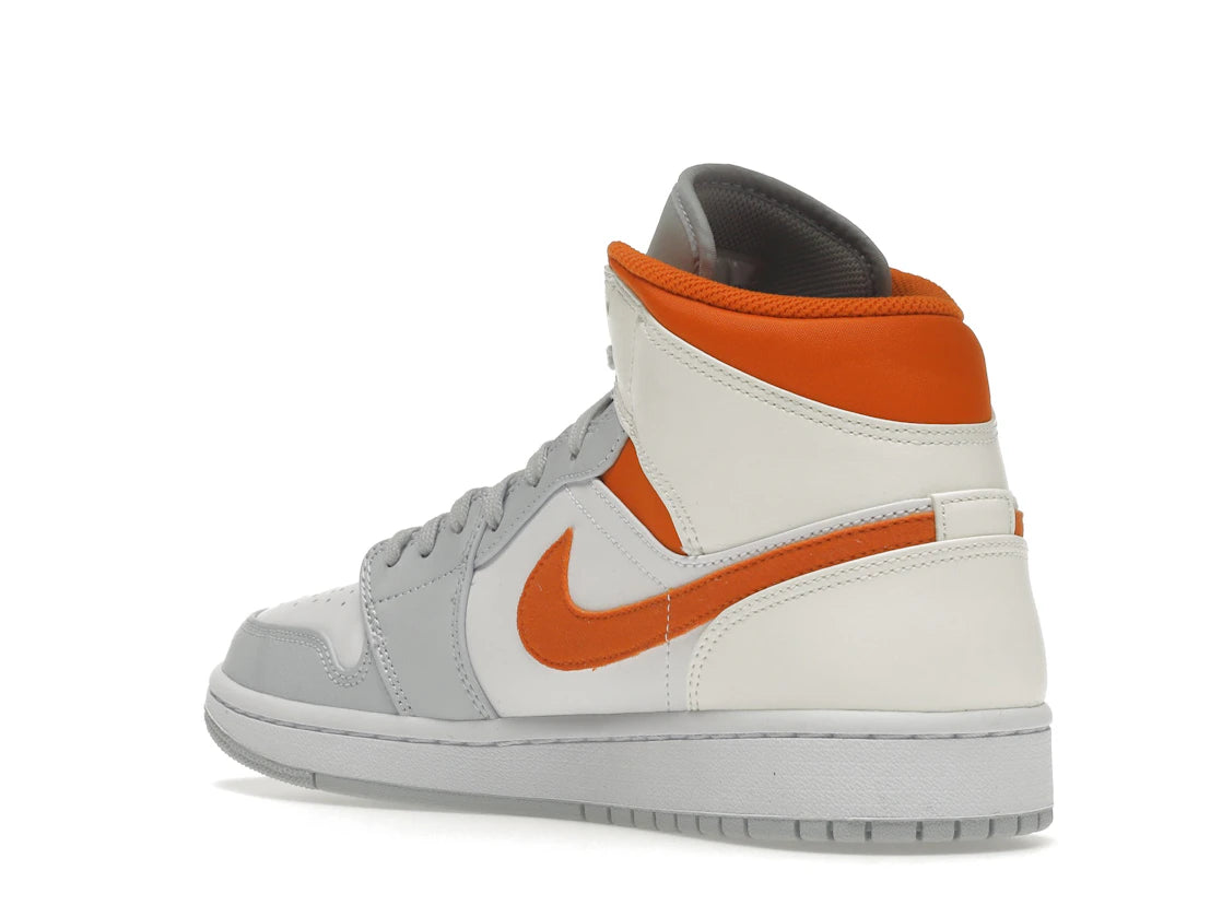Jordan 1 Mid Starfish Pure Platinum - vue secondaire B