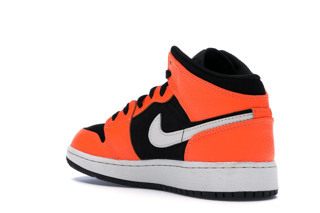 Jordan 1 Mid Black Cone (GS) - vue secondaire B