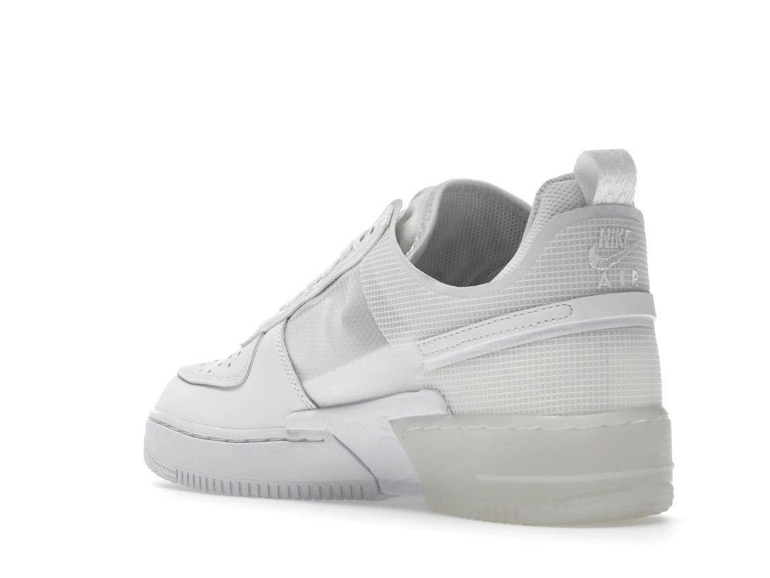 Nike Air Force 1 React Triple White - vue secondaire B