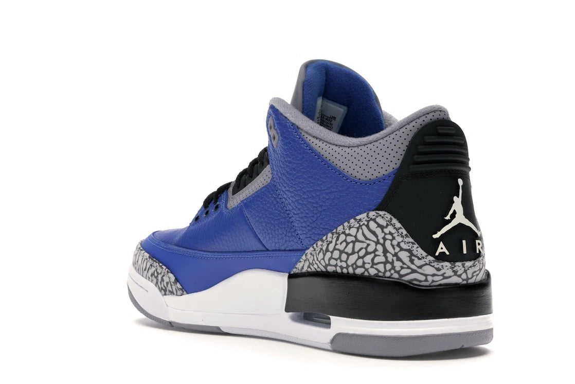 Jordan 3 Retro Varsity Royal Cement - vue secondaire B