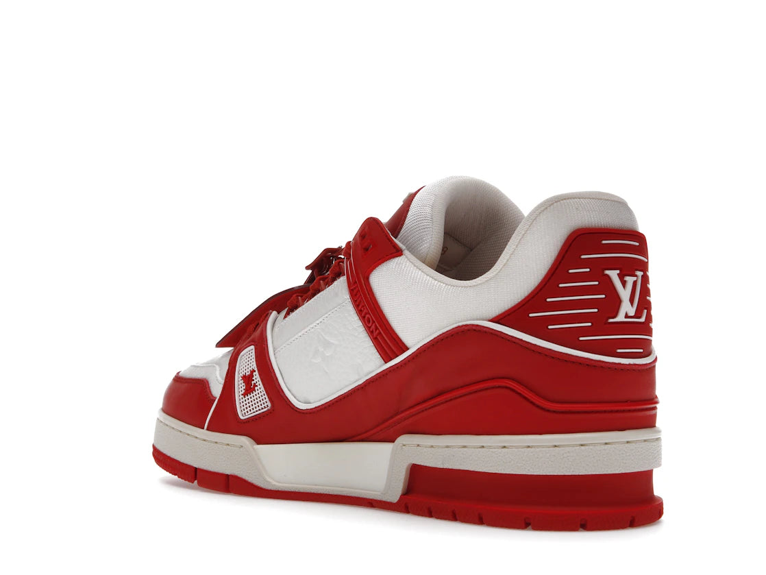 Louis Vuitton Trainer Red White - vue secondaire B